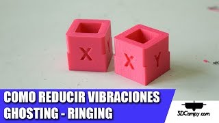 Tutorial como eliminar vibraciones en 6 Pasos Ringing Ghosting en impresion 3D 1000 Subs [upl. by Pump]