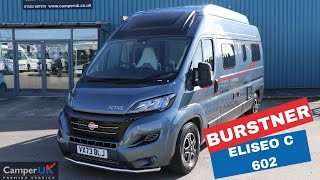 Burstner Eliseo C 602 Campervan For Sale at Camper UK [upl. by Atibat78]