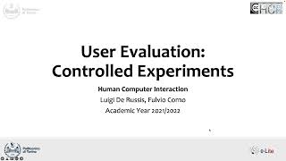 HCI2021L24 Controlled experiments part I [upl. by Stephana]