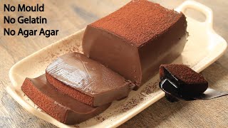 Do you have milk Delicious dessert NO Mould No Agar Agar NO gelatin Tastiest Chocolate Pudding [upl. by Goda]