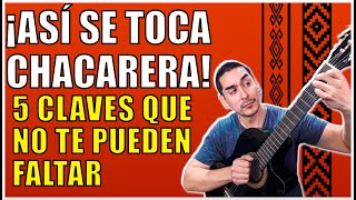 COMO TOCAR CHACARERA EN GUITARRA  5 CLAVES QUE NO TE PUEDEN FALTAR  guitarra tutorial chacarera [upl. by Nediarb]