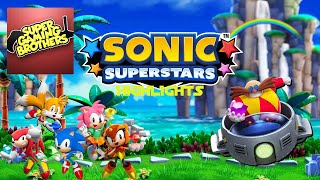 Super Gaming Bros SGB Sonic Superstars  Highlights [upl. by Gebhardt]