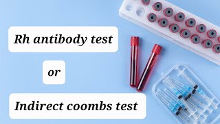 Rh antibody test Procedure  Indirect coombs test  Pauls Pathology [upl. by Zorina]