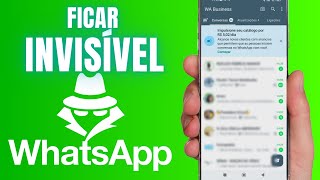 FICAR OFFLINEINVISÍVEL NO WHATSAPP  ATUALIZADO 2024 [upl. by Kiernan]