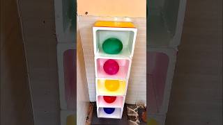 1000°C RHCB vs Styrofoam boxes  colorful balloons 🟢 satisfying experiment fyp [upl. by Anaeli]