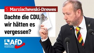 Dachte die CDU wir hätten es vergessen – Stefan MarzischewskiDrewes AfD [upl. by Avika]