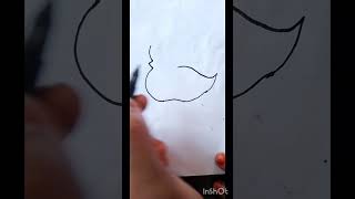 how to draw rubber 🦆 duck  step by step  shorts video [upl. by Eniluqcaj]