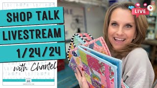 Shop Talk with Chantelle January 24th 2024  Flosstube Update [upl. by Ahk975]