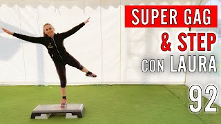 SUPERGAG e STEP  Fitness Musicale con Laura 92 [upl. by Dolley]