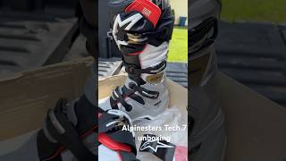 Alpinestars Tech 7 Unboxing [upl. by Ecirtaeb886]