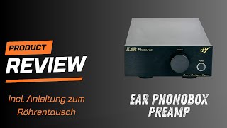 REVIEW EAR Yoshino Phonobox  Anleitung zum Röhrentausch [upl. by Ryon]