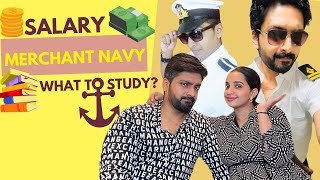 Merchant Navy 🚢  Thejus eattan’s Job  What’s his Salary 💰 What to study 📚  Malavika Krishnadas [upl. by Market]