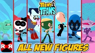 Teeny Titans  All New Figures VS The Hooded Hood  Gameplay Video [upl. by Merilyn]