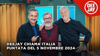 Deejay Chiama Italia  Puntata del 5 novembre 2024  Ospite Marco Masini [upl. by Wesa81]