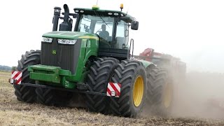 John Deere 9560R  Seeding With Horsch Focus 6 TD  Diget Maskinstation [upl. by Aneehsak]