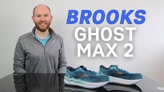 Brooks Ghost Max 2 Review  Brooks Max Cushion Shoe [upl. by Ahseekat]