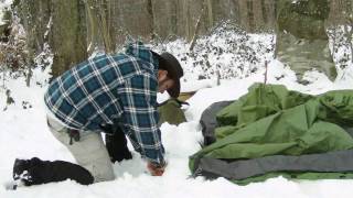 Gear Review  EXPED Tipi Tarp Homemade wool shirt part 1 [upl. by Dermott]