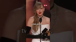 Taylor Swift announces new album live at Grammys [upl. by Mike]