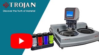 Alpha 606 double platen automatic grinder and polisher introduction [upl. by Halladba]