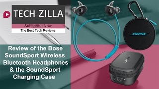 Bose SoundSport Wireless Earphones amp Charging Case Review [upl. by Kelcie33]