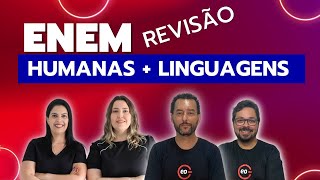 AULÃO PRÉENEM 2024 HUMANAS E LINGUAGENS  GABARITAGEO [upl. by Hras]