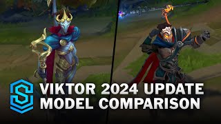 NEW vs OLD Viktor Model Comparison  League of Legends [upl. by Quintessa147]