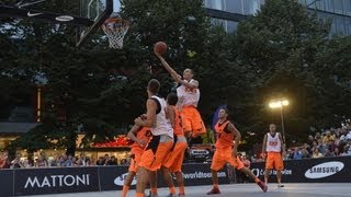 FINAL Final highlights in slow motion  2013 FIBA 3x3WT Prague [upl. by Wanfried]