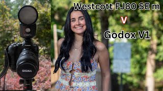 Godox V1 or Westcott FJ80SE Which Flash is BEST for You [upl. by Artim]