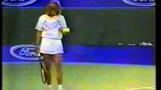 Steffi Graf Serve Favorite Spots c1988 [upl. by Rasecoiluj]