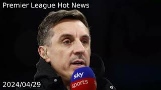 Gary Neville gives definitive Tottenham penalty shouts verdict before Saka goal [upl. by Airalav664]