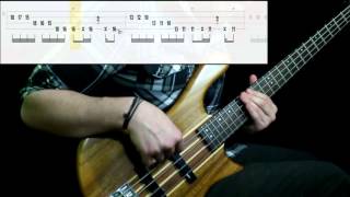 Red Hot Chili Peppers  Dark Necessities Bass Cover Play Along Tabs In Video [upl. by Sidnarb]