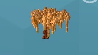 Yellow tree on mincraft was mini completed LevelUplounge11 [upl. by Kumar]