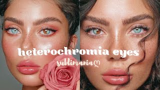 🌻“HETEROCHROMIA EYES” desired right amp left eye color overnight 963Hz ver forced subliminal ➶︎ [upl. by Raseda39]