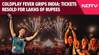 Coldplay Tickets India  Coldplay Fever Grips India BookMyShow Crashes Tickets Resold In Lakhs [upl. by Acinaj877]