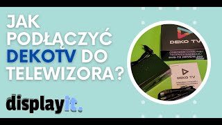 PORADNIK Jak prawidłowo podłączyć DekoTV do telewizora [upl. by Kala281]