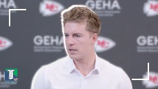 Spencer Shrader on KICKING the gamewinning FG for the Chiefs to WIN at Panthers [upl. by Roch]