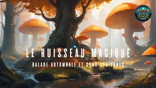 💧 Le ruisseau magique et ses secrets Ambiance automnale et sons apaisants ASMR watersounds [upl. by Adnarom462]