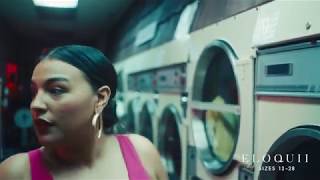 Laundry Day with Paloma Elsesser  ELOQUII Swim Spring 2018 [upl. by Melisande]