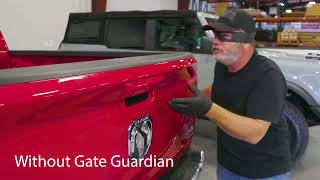 DeeZee Gate Guardian and Tailgate Assist Features amp Benefits CampH Auto Accessories 7542054575 [upl. by Lekzehcey]