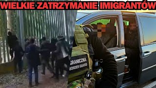 WIELKIE ZATRZYMANIE IMIGRANTÓW SZOKUJĄCE [upl. by Oconnor646]