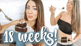 18 WEEK PREGNANCY UPDATE  Answering your Questions Pt 2 [upl. by Denman]