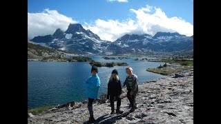 John Muir Trail with kids 5 9 11 31 mile part Devils Postpile NM to Tuolumne Meadows Yosemite [upl. by Vorfeld]