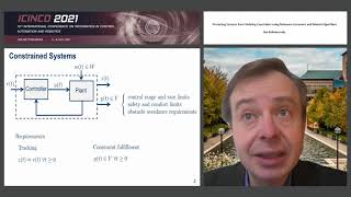 quotProtecting Systems from Violating Constraints usingquot Prof Ilya Kolmanovsky ICINCO 2021 [upl. by Coy]