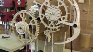 Brian Laws woodenclocksRemontoire Rig [upl. by Ahsiekyt]