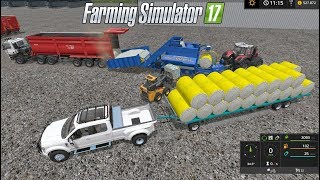 Farming Simulator 17  Maquinon Goweil LT Master  Pacas de Algodón Everywhere [upl. by Eecart919]