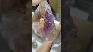 Ametrine crystal The colors of royalty crystals minerals gems rocks [upl. by Baudin]