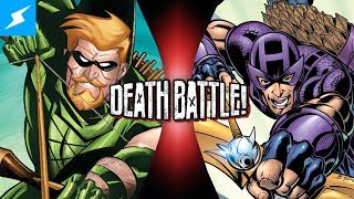 Green Arrow vs Hawkeye  DEATH BATTLE sub español DC vs Marvel [upl. by Nykal]