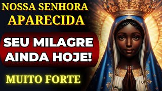 ✨NOSSA SENHORA APARECIDA 🙏FAÇA ESSA ORAÇÃO E CONSIGA UM MILAGRE MUITO RÁPIDO🙌 NÃO FALHA NUNCA❗ [upl. by Flin]