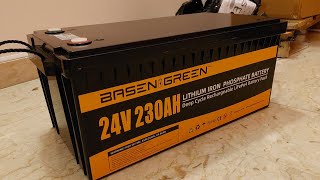 batteria lifepo4 24v 230 ah al mio fotovoltaico fai da te [upl. by Mame]