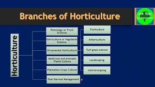 Horticulture and its Branches [upl. by Yarg]